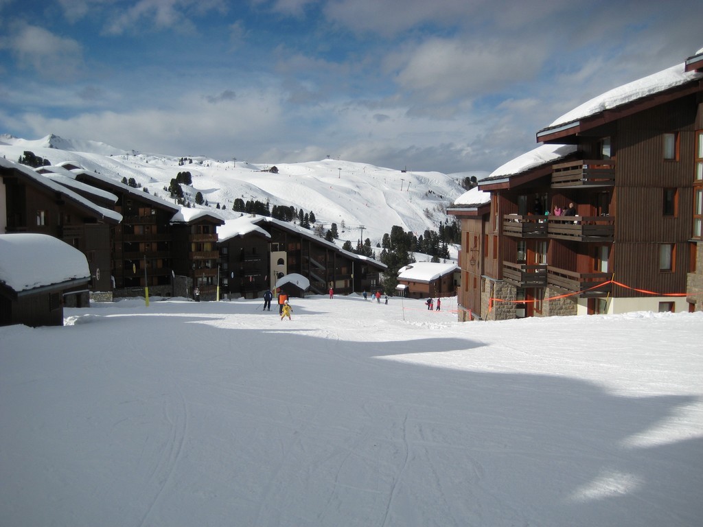 vue du pied de l'immeuble